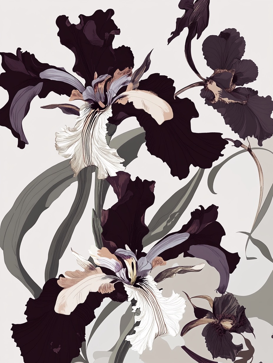 iris illustration